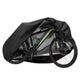 Bicycle cover - bicycle cover for 1 bicycle waterproof - Mountain bike cover - Rainproof - Dustproof - Sun-resistant - Dustproof - Waterproof - Sunshade - Cover fabric - Black - M