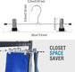 Hanger Clips - 20 pieces - Sock Clips - Clothing Clips & Towel Clips