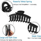Thick Hair Clips - Large Hair Clips - Rectangular Thick Hair Clips - Non-Slip Thick Hair Clips for Adults - For Girls with Thick Hair - 8 Pieces