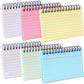 Color Notebooks - American Notepads - Index Card Notebooks - Vocabulary Books - Small Books - 6-Pack