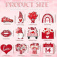 24-Piece Wooden Valentine&