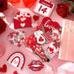 24-Piece Wooden Valentine&
