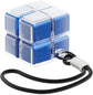Medicine box - 7-day medicine box - Weekly pill box - Portable pill box for travel - Easy to open - 8 compartments - For storing vitamins and medicines - Blue