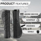 Bicycle grips - Mountain bike grips - 1 pair, including installation tools - Ergonomic bicycle grips | Green Gripps