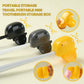 Set of 10 Toothbrush Holders - Portable Toothbrush Protectors - Clip-on Toothbrush Head Covers - Cute Duck Design