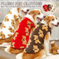 Dog Coat - Cute Bear Pattern - Plush Dog Vest - Winter Dog Coats - Dog Coat - Suitable for medium to large dogs weighing 20-25 kg - White