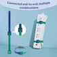 Cable Clips - 120 Pieces - Reusable Cable Ties - Cable Ties for Data Cable Management - Ideal for Cable Management in the Home, Office, Garden and More - Available in 6 Mixed Colors