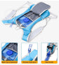 Backpack with 2L Water Bag - Running Vest - Adjustable Lightweight Cycling Backpack - Suitable for Hiking and Cycling（Blue）