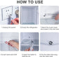 Refrigerator Drain Cleaner - For Cleaning the Refrigerator - Refrigerator Drain Hole, Cooling Tube, Drain Cleaner - Clogged Drain Cleaning Tool - Set of 8