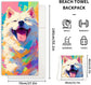 2-in-1 foldable beach towel - printed bath towel - all-in-one beach towel - integrated bag - storage space