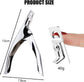 False Nail Clipper - Professional Nail Clipper - Gel Nails - Nail Clipper - Trimmer - Manicure Knife - Artificial Nail Clipper - Professional Nail Clipper for Home Manicure (Silver)