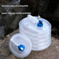 3 Liter Collapsible Water Bucket - Outdoor Picnic/Road Trip - Portable - Large Capacity Bucket - Collapsible Portable Bucket - Water Bucket