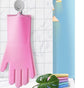 Dishwashing gloves - silicone gloves - gloves - dishwashing - kitchen gloves - rubber dishwashing gloves - dishwashing gloves - frost-resistant gloves - pink