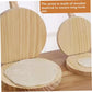 Tortilla Press - Natural Wood Tortilla Press - 6.5 Inch Round Tortilla Press with Handle - Tool for Making Homemade Tortillas, Burritos, Chapatis, and Tortilla Dough