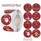 Stickers - 500 sheets - Christmas stickers - Label stickers - Gift stickers - Self-adhesive gift labels, DIY sealing stickers