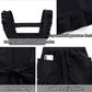 Aprons - 2-piece set - Kitchen aprons - Cooking aprons - Catering aprons - Ceramic aprons - Painting aprons - Black and off-white