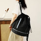 Drawstring Backpack - Waterproof Sports Bag - Lightweight Sports Backpack - With Shoe Compartment - Unisex - Suitable for Basketball, Football, Swimming and Travel - Vegetable