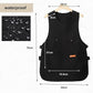 Apron - Vest-style apron - Baking and kitchen tools - Waterproof - Stain-resistant - Unisex - Black