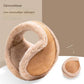 Earmuffs - Warm earmuffs - Winter antifreeze ear warmers - Extra large and thick - Back earmuffs - Fleece lined - Outdoor earmuffs for men - Windproof earmuffs - Khaki