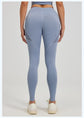 Slim Fit Sports Pants - High Waist Yoga Pants with Side Pockets - Soft and Stretchy Blended Fabric, Breathable and Comfortable - Skinny Fit with Elastic Waist - Suitable for Yoga, Fitness, Walking and Daily Use (Light Blue, Size XL)