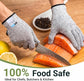 Cut Resistant Gloves for Men Women, Kitchen Gloves for Food Prep, Cutting Gloves With Superior Comfort and Grip for Meat Cutting, Oyster Shucking