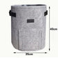 4 Pieces 38 L Grow Bags with Handles and Harvest Window, Breathable Planter Bags for Potatoes, Carrots and Vegetables, Green