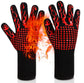 Resistant Kitchen Gloves, Resistant Oven Glove, Pan Trimmer, Safe for Oven, Microwave and Grill, Durable and Textured Grip