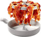 Microwave Bacon Cooker Rack with Vertical Hanging Slots and Grease Drip Tray for Crisp Low-Fat Bacon in Kitchens and Dorms