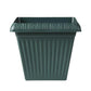Square Thickened Root-Control Plastic Flower Pot Imitation Ceramic Thick Gardening Planter Durable Square Plant Container For Indoor Outdoor Patio