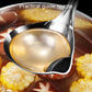 Reheyre Scalding Resistant Stainless Steel Soup Ladle with Long Handle - Cookware Supplies S As the picture