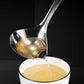 Reheyre Scalding Resistant Stainless Steel Soup Ladle with Long Handle - Cookware Supplies S As the picture