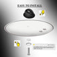 Pot Lid Handle , Kitchen Supplies, Pot Lid Replacement Knob for Rival Replacement Parts Pan Lid Hoding Handle Replacement Compatible with Kitchen Cookware Casserole Glass Saucepan Black