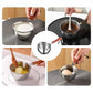 Cooking Utensils , Stainless Hot Oil Pot with Wooden Handle New Oil Pot Container for Kitchen Cooking Oil Strainer Pot A