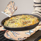Oven Mitts , Oven Oven Heat Oven Glove Polyester Floral Printed Pot Holder Microwave Glove Thickened Microwave Bakeware H