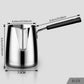 Cooking Utensils , Stainless and Coffee Warmer Coffee Pot Melting Pot and Milk Pot with Spout (350Ml) As shown
