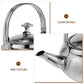 Stainless Steel Whistling Tea Kettle Stovetop Tea Pot Fast Boiling Heat Water Tea Pot 6.7" x 5.5" x 4.3" Silver