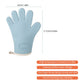 Oven Mitts, Oven Mitts and Pot Holders Sets , Heat Insulating Gloves Heat Resistants Gloves Silica Gel Kitchen Heat Insulation Oven Gloves Baking High Temperature Resistants Blue 01-Blue