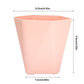 Flower Pots , Gardening Suppliesbalcony Household Plastic Flower Pot Resin Nordic Thicken Large Flower Pot, Suitable for Indoor and Outdoor Green Plant Planting White Z1-Pink