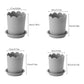 Flower Pots , Garden Supplies Promotion! Plastic Plant Pots for Plants With Saucers Indoor Set of 1 Plastic Planters Modern Flower Pot With Hole for All House Plants Herbs Flowers Or4 Z5-GY2