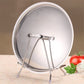 Eewia Rack Clearance! Stainless Steel Cutting Board Rack Household Pot Cover Rack Sitting Kitchen Chopping Board Shelving Shelving Sticky Board Cutting Board Rack Countertop, Include 1*Storage Rack Silver