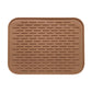 Silicone Heat‑Resistant Trivet Mat, Non‑Slip Pot Pan Holder Pad for Kitchen Countertop Table Protection, Coffee