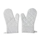 Oven Mitts ! Premium Silicone Slip Oven Set Soft Flexible Oven Gloves Heat Kitchen Cooking Mitts Hands From Hot Surfaces Cookie Sheets Pair Set of 2, Include 1 Pair of Gloves Grey