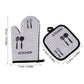 Oven Mitts ! Oven Mitts and Pot Holders Sets, Heat Resistants Oven Mitts Soft Cotton Lining and Non-Slip Surface Safes for Baking, Cooking, Bbq, Include 1*Glove, 1*Insulation Pad B
