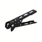 Food Clips , Aluminum Handle Camping Pot Grip Handle Non Slip Hand Pot Clamp Aluminum Handle Camping Pot Grip Camping Pot Grip Black