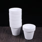 Worgeous 5Pcs 10x10CM Small White Terracotta Pot Clay Ceramic Pottery Planter Cactus Flower Pots Succulent Nursery Pots with Hole