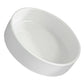 Worgeous Hydroponic Ceramic Tray Indoor Garden Pot Saucers Plant for Pots White