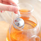Spice Ball for Cooking, Tea Infuser, Stainless Steel Tea Ball Strainer Spice Infuser, Soup Seasonings Separation Basket, Silver, 4 x 4 cm