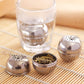 Spice Ball for Cooking, Tea Infuser, Stainless Steel Tea Ball Strainer Spice Infuser, Soup Seasonings Separation Basket, Silver, 4 x 4 cm