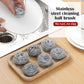 5 Pack Stainless Steel Scrubbers, Heavy Duty Scouring Pads for Pots Pans Cooktops Ovens and Kitchen Cleaning