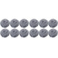 12 Pack Stainless Steel Scrubbers, Heavy Duty Curled Wire Scouring Pads for Dishes Pots Pans Ovens Grills and Sinks